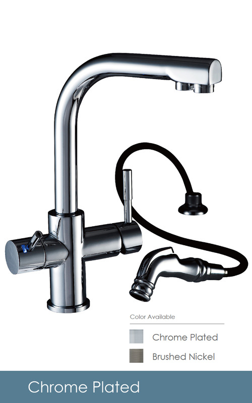 LED Timer Indicator Faucet (Kitchen & Drinking Faucet/Tap) Installation Instruction-NKDS0212CP-L